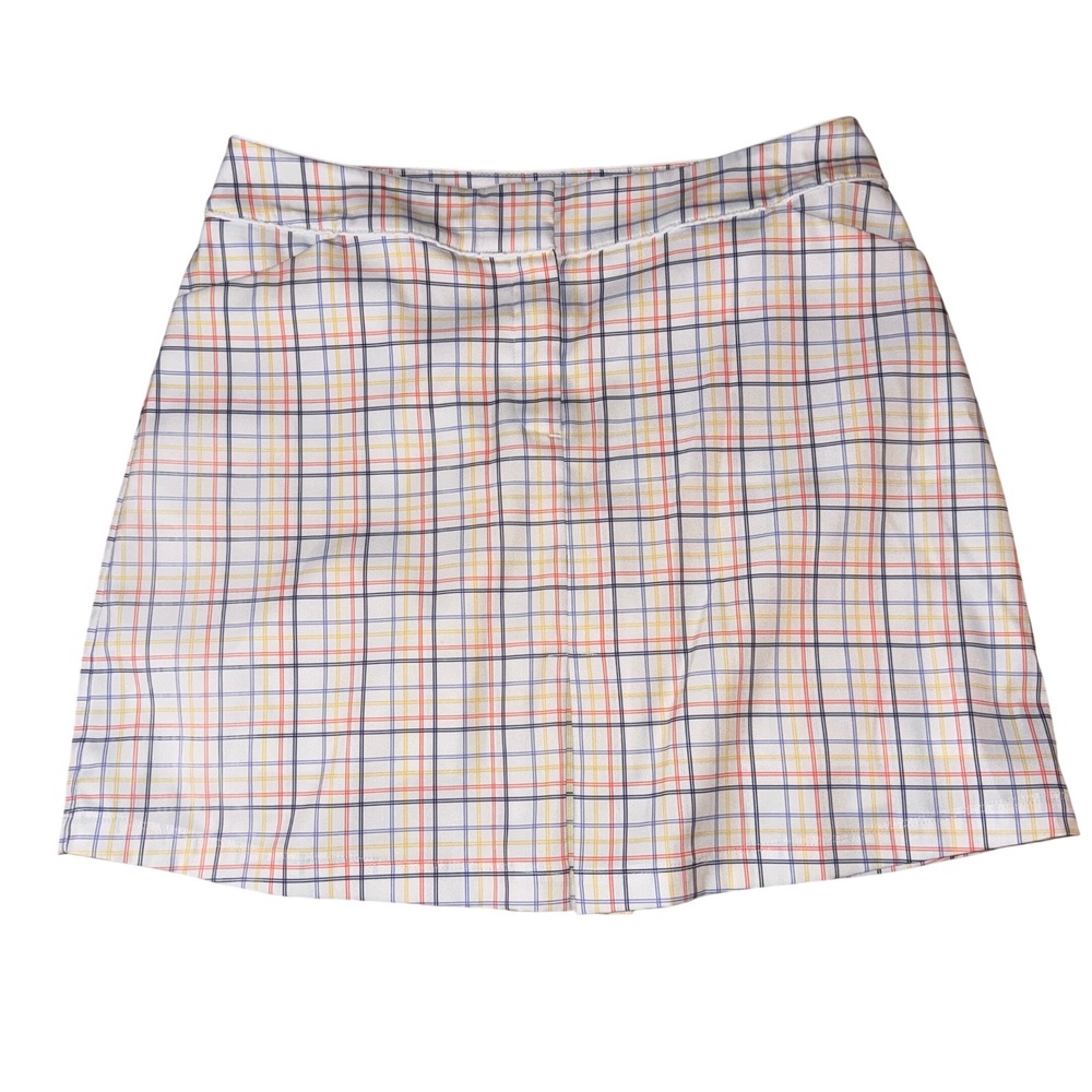 TAIL White Label Women's Plaid Skirt‎ Size 12 Knee Length Golf Tennis Athletic